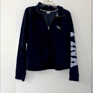 VS PINK Half-zip Sweatshirt